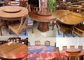 24年泰国柚木家具老工厂直销 泰国境内包邮家具批发零售 100%泰国柚木沙发